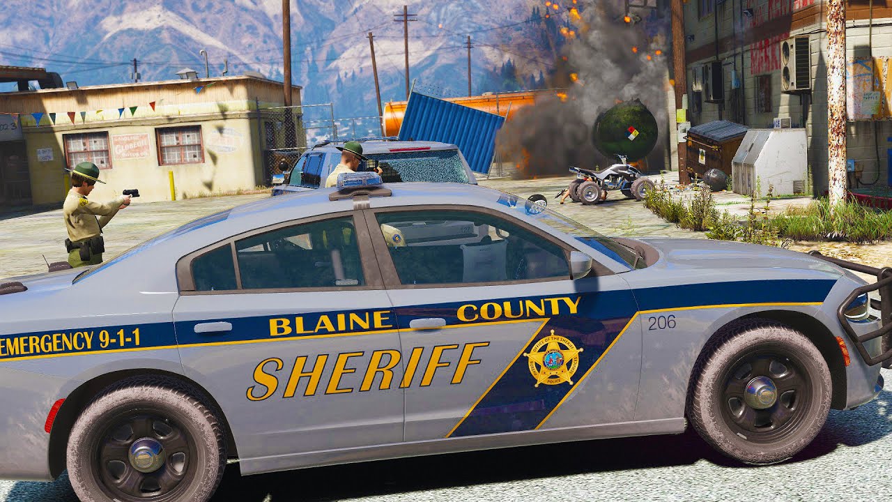 Sandy Shores Manhunt (LSPDFR - 1117)