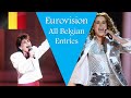 Eurovision Song Contest: All Entries From Belgium (1956 - 2021) // ESC