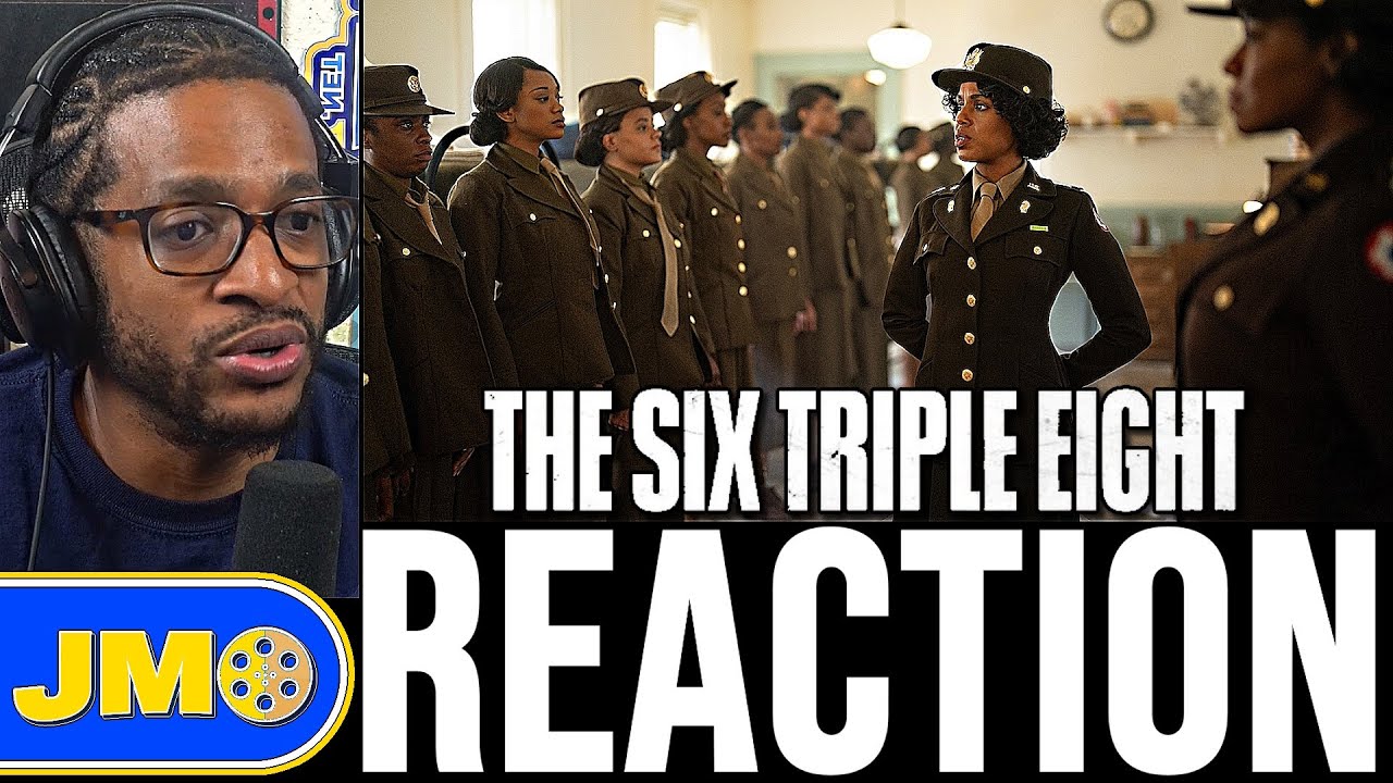 Tyler Perry | The Six Triple Eight Trailer Reaction - YouTube