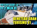 🛥 Jacht BENETEAU Gran Turismo 41 - 12,5 metrowa 🇫🇷 francuska łódź ślizgowa za ok. 2 mln zł