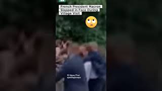 French President Macron Slapped in Face #president #macron #france #podcast #washington #trump
