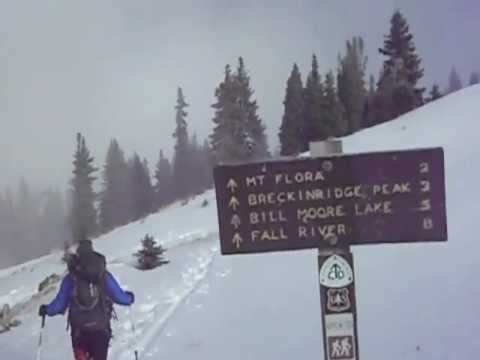 Hiking The Trail From Berthoud Pass To Mount Flora Colorado Youtube