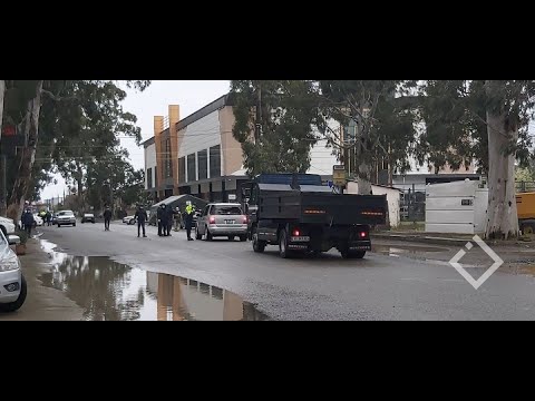 ბლოკპოსტები ცხრა ქალაქში და შეზღუდული გადაადგილება