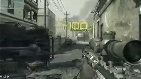 MW3 - Another random throwing knife!