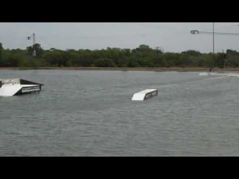 Texas Ski Ranch - Wakeboarding @ Mechanical Tow Ro...