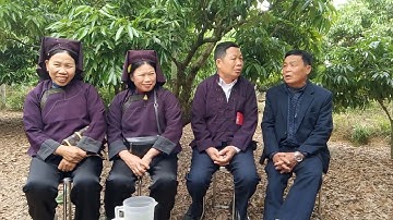 giao lưu hát shi tiệc cưới thôn sàng nội xã Tân quang lục ngạn Bắc Giang