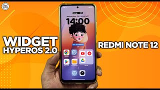 WAJIB COBA! Cara Pasang Super Widget HyperOS 2.0 Redmi Note 12 - ADA WIDGET AVATAR TERBARU! screenshot 1
