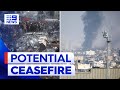 Head of Hamas in talks of potential ceasefire in Gaza | 9 News Australia