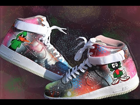 looney tunes custom shoes