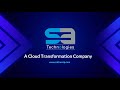 Sa technologies  a cloud transformation  it solution company introduction