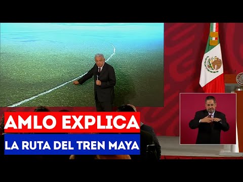 AMLO explica sobre las cavernas en la ruta del Tren Maya