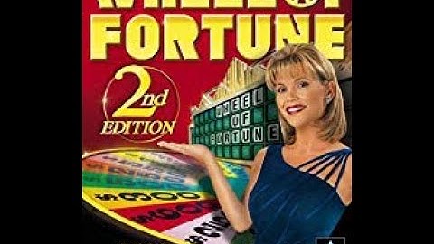 Wheel of Fortune 2nd Edition PC ORIGINAL RUN Game #1