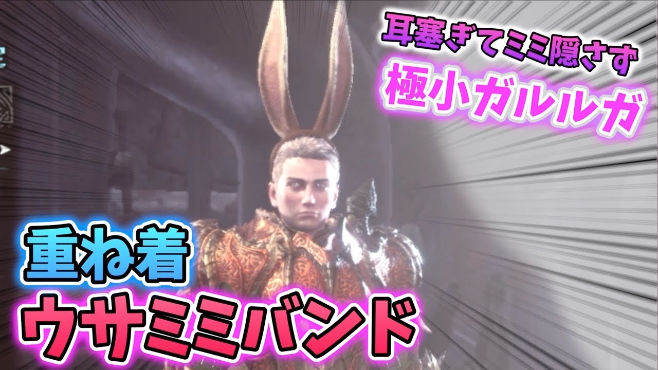 MHW:IB】※訂正箇所有 耳塞ぎてミミ隠さず 極上イャンガルルガ！双剣
