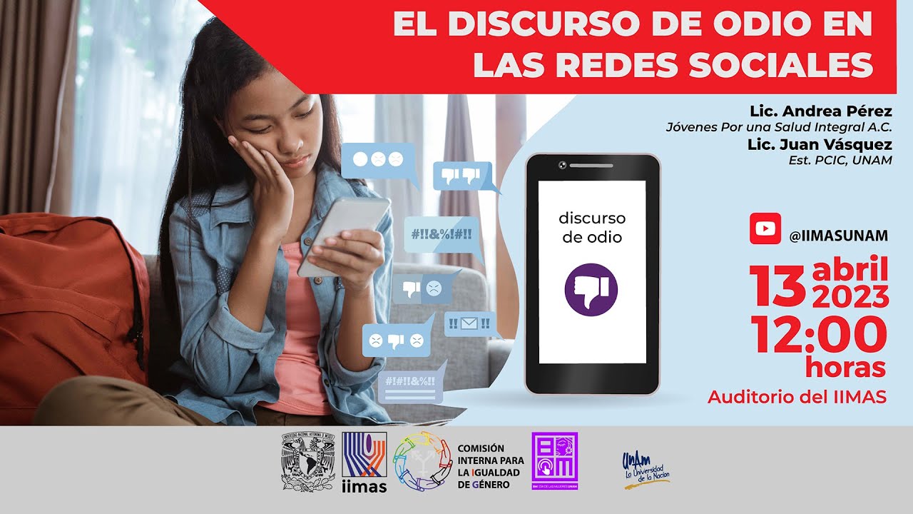MESA REDONDA: El discurso de odio en las redes sociales - YouTube