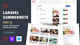 ☀️Laravel Summernote - Part 02