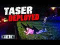 DUI Suspect Gets TASED And Cries Like A Baby