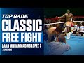 Ring Magazine S Fight Of The Year Matthew Saad Muhammad Vs Yaqui Lopez 2 JULY 13 1980