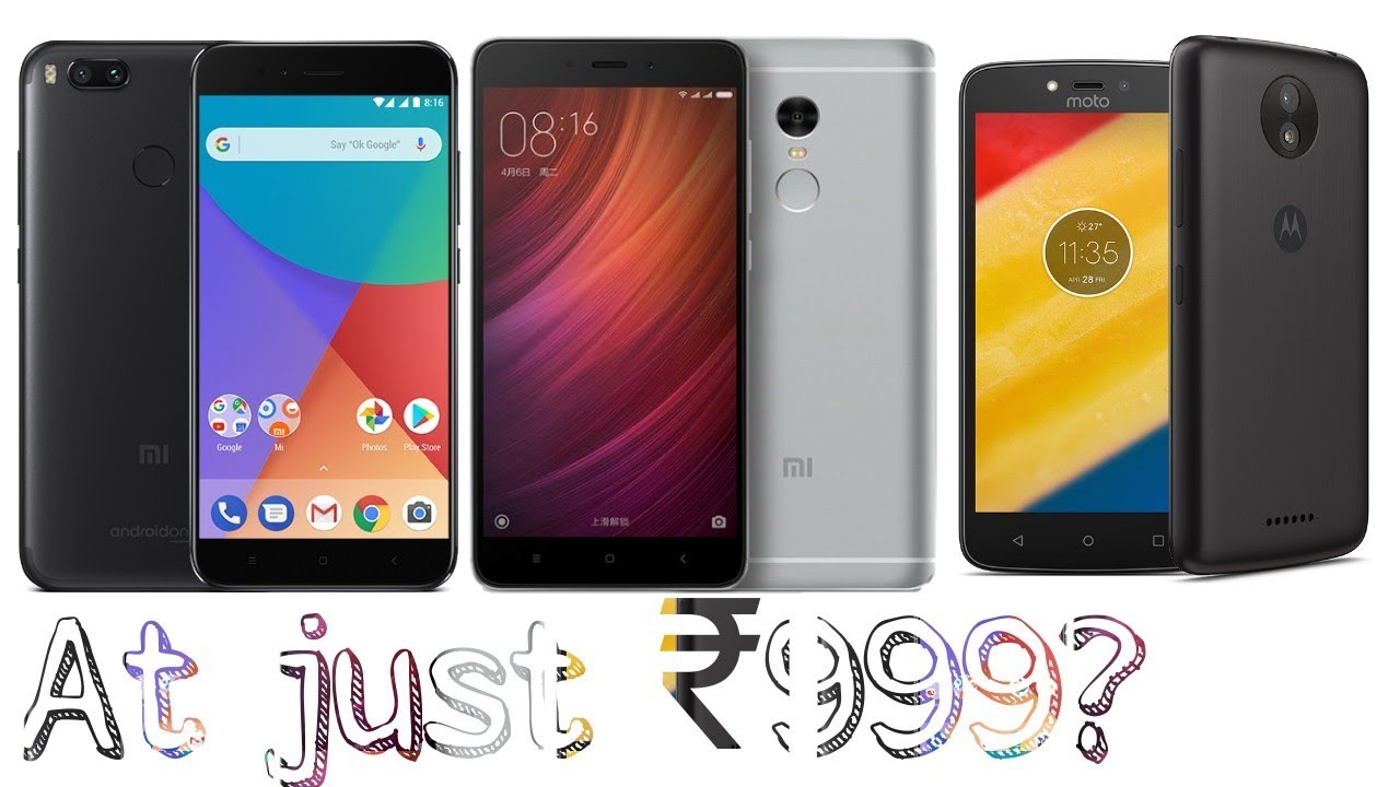 Flipkart 2018 Mobile Bonanza Smartphones available under Rs 999 Jan 3