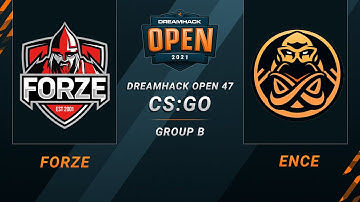 CS:GO - ENCE vs. forZe [Nuke] Map 2 - DreamHack Open 47 - Group B