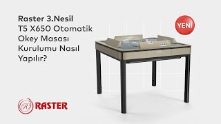 Raster 3.Nesil Masa Kurulumu Nasıl Yapılır?