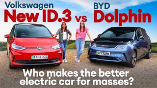 Is BYD the new Volkswagen? Dolphin vs ID.3. HEAD-TO-HEAD | Electrifying