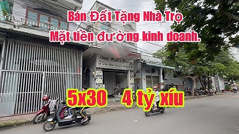 Chia Tài Sản Cho Con. Bán Nhà Trọ Giá Rẻ TPHCM. 5x30 KDC Đông Đúc Gần Khu Công Nghiệp. Giá Đầu Tư. 