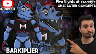 What Needs To Be In FNAF | Barkiplier | Youtuber Pizzeria | Character Concepts