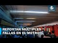 ¡Caos en Línea 7 del Metro! Mujer se tira al piso para recuperar objeto en las vías