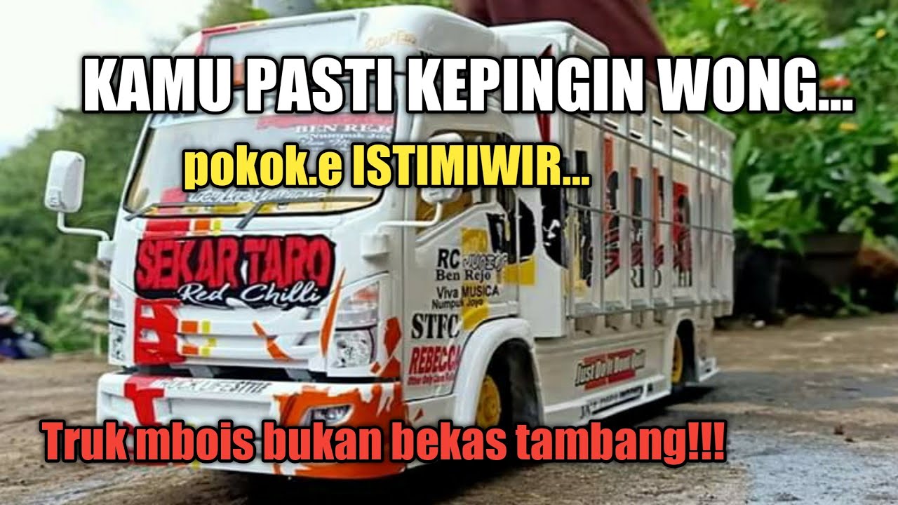 Bukan truk  bekas  tambang Main ke garasi Miniatur Truk  