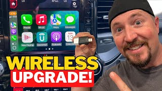 Install Wireless Apple CarPlay in Seconds: Lamtto Smart Car Adapter