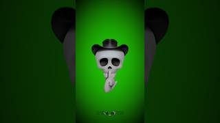 Skull Face Green Screen Template Skull Face