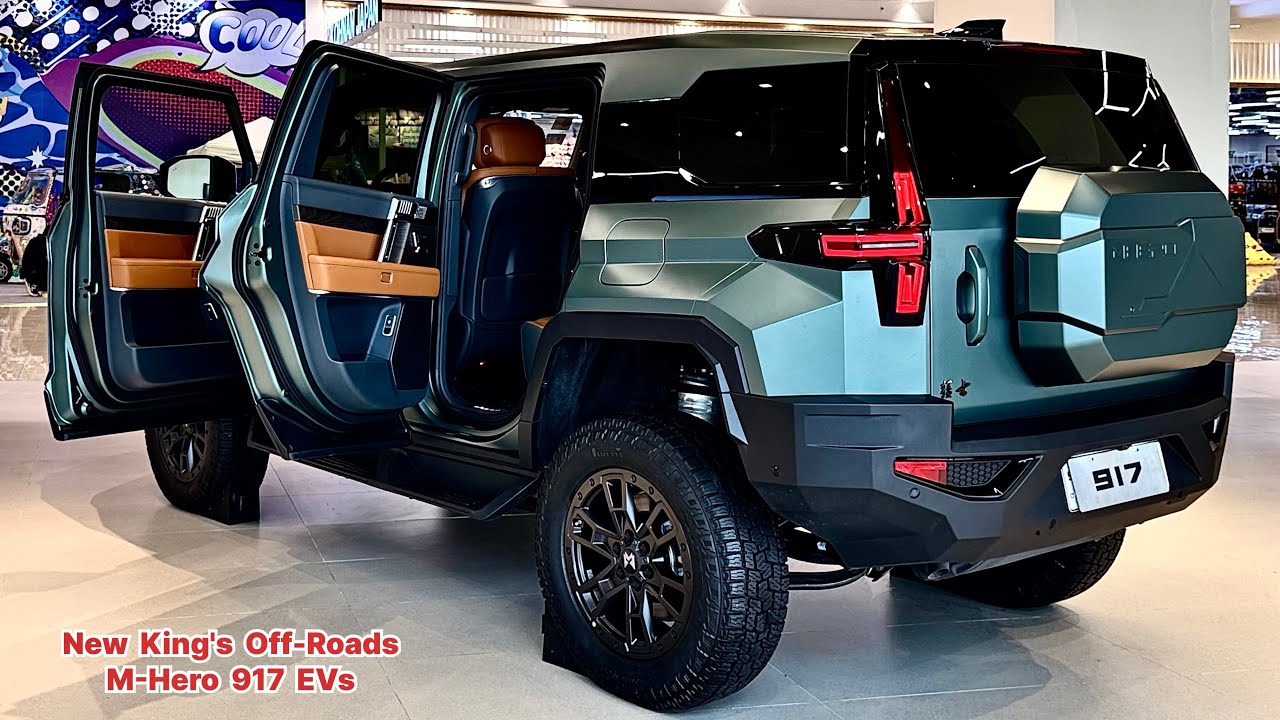 New Arrival 2025! Dongfeng M-Hero 917EVs : Off-Road King,  Adventure, Interior and Exterior