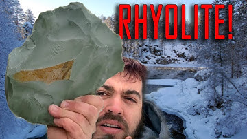 Jay Knaps North Carolina Rhyolite into a deadly arrowhead in just minutes!