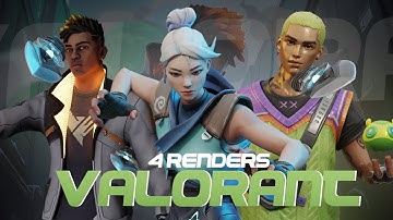 Valorant 3D Renders🥰 | InFiNiTe GFX