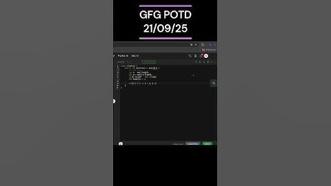 Max rectangle | GFG POTD | 21/09/2025 #coding #gfg #potd #java