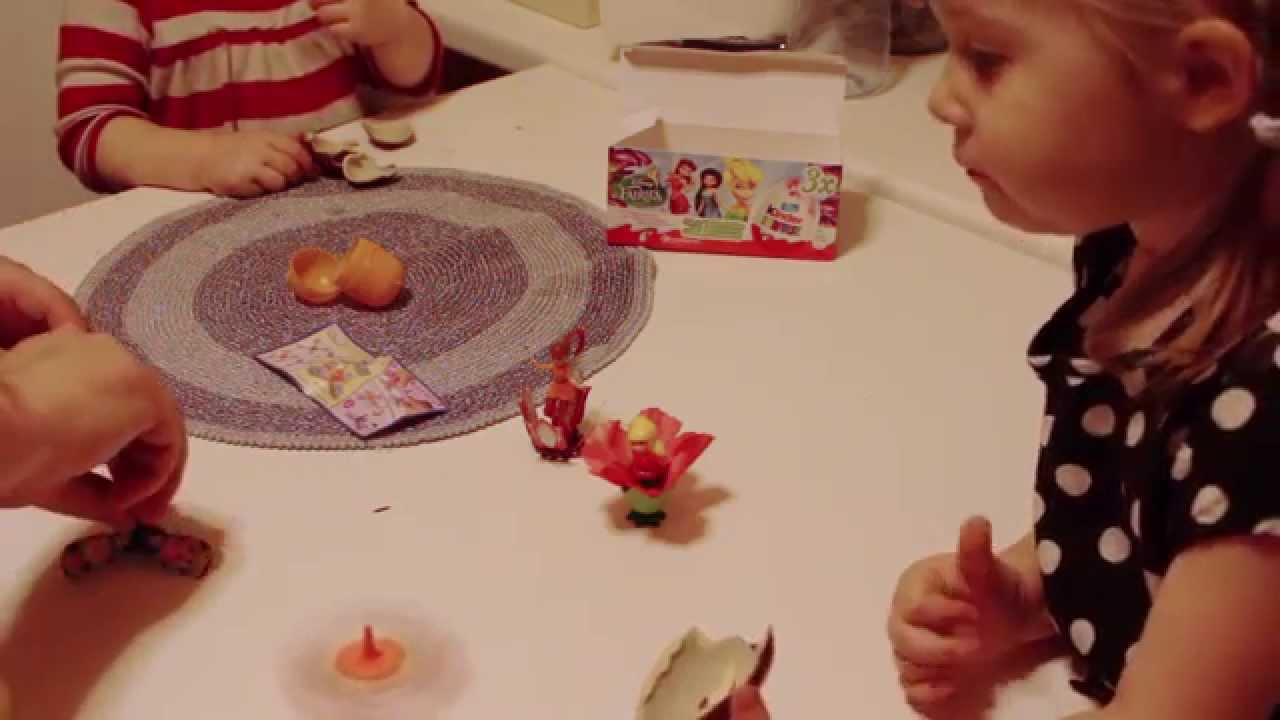 Disney Fairies Kinder Surprise Eggs Pack 3x YouTube