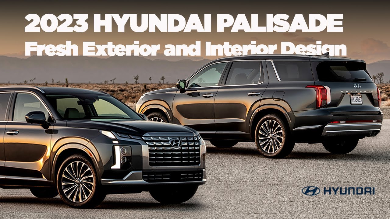 Enhanced 2023 Hyundai Palisade Makes World Debut at the New York  International Auto Show