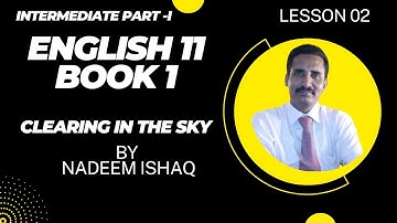 Lesson 2 Clearing in the Sky Part 2_1st Year English Translation_READ & LEARN WITH ISAAC