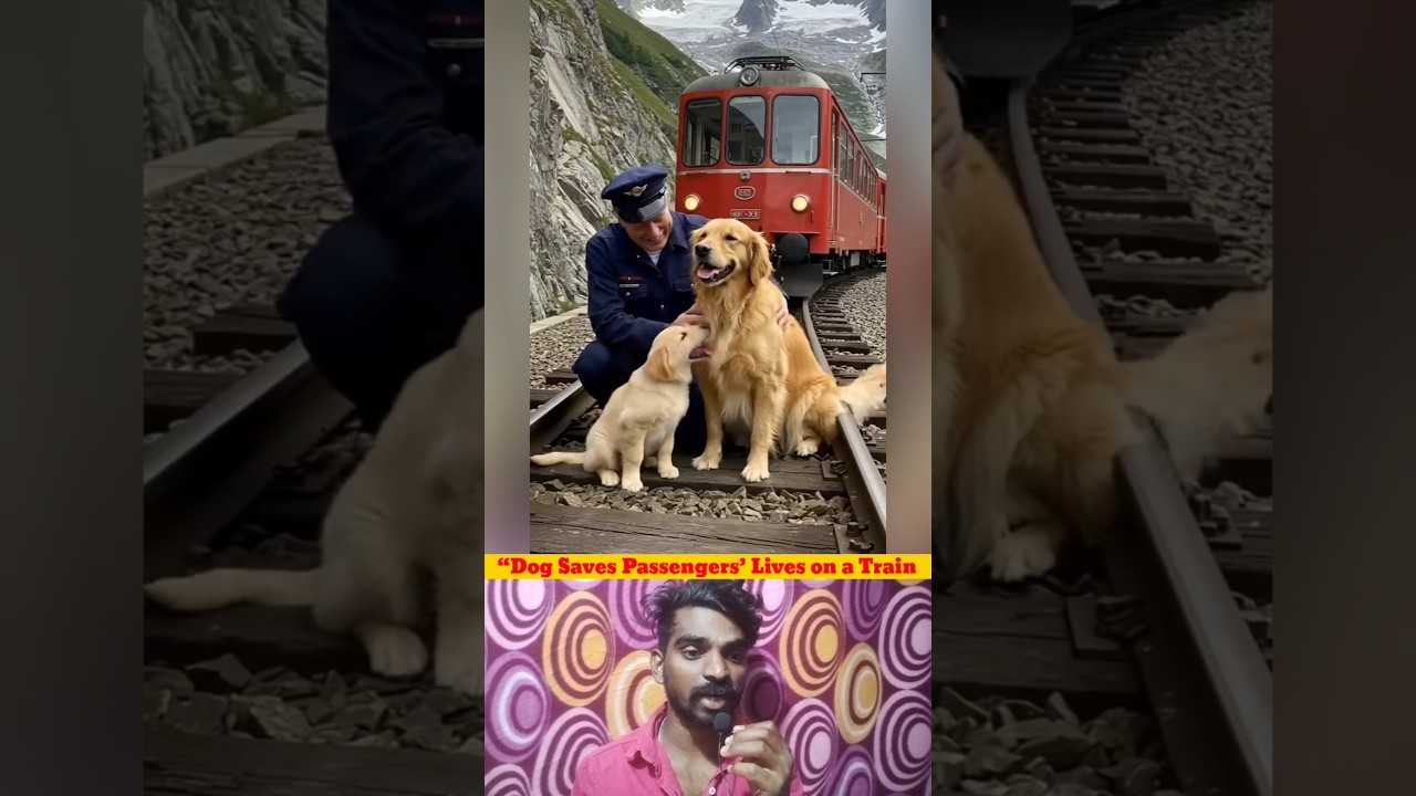 “Dog Saves Passengers’ Lives on a Train 