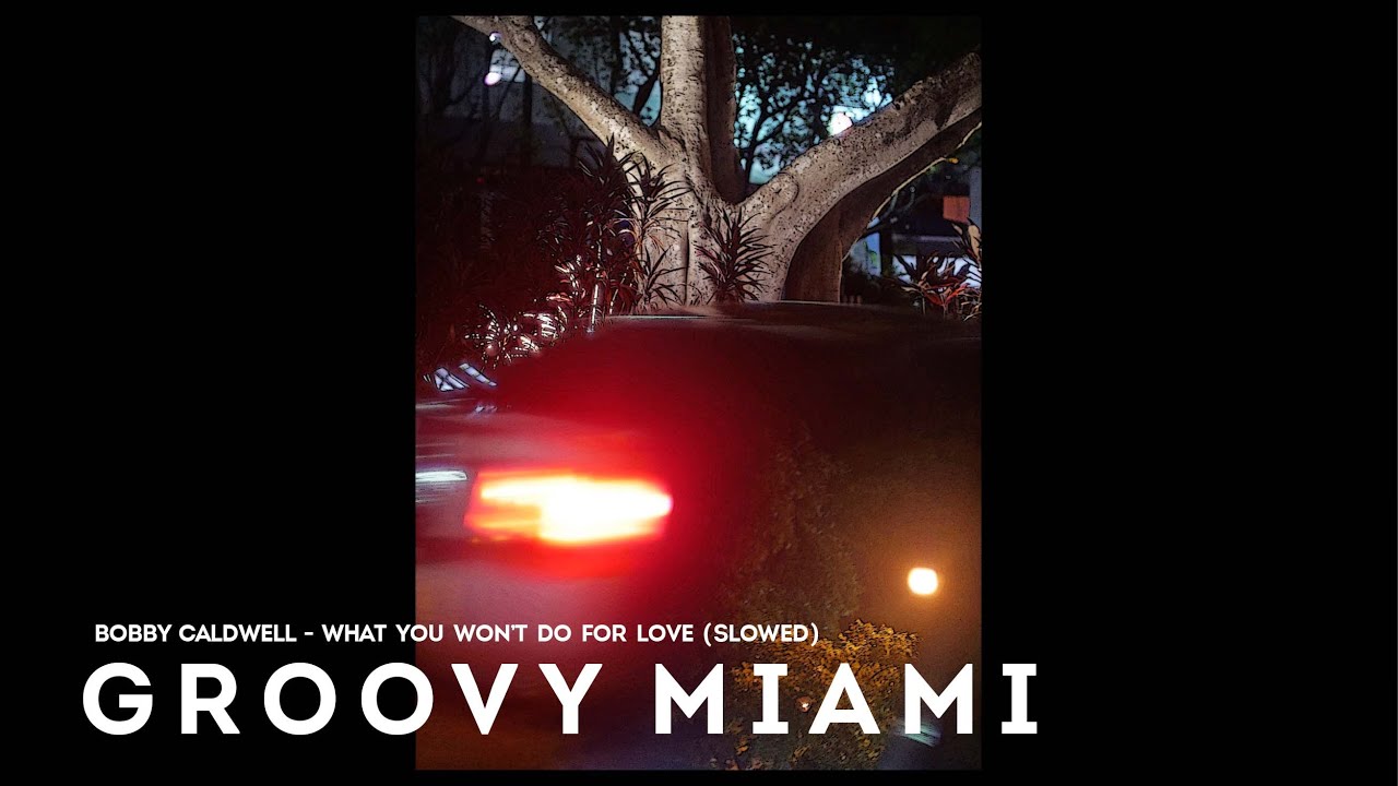 Bobby Caldwell What You Won't Do for Love ( Slowed ) G R O O V Y M I A M I YouTube