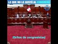 Lo que no le gustó al Congreso