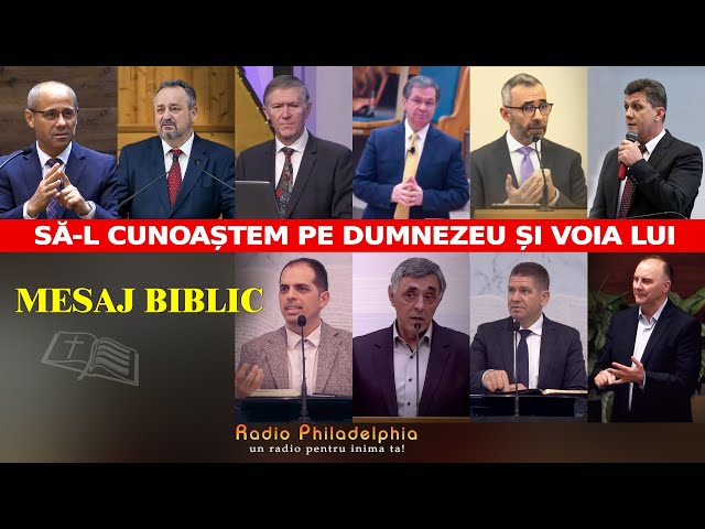 🔴Să-L cunoaștem pe Dumnezeu și Voia Lui // Mesaj biblic 🔴LIVE 24/7