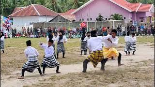 Penampilan Seni Bela Diri Manca/Silat pada pembukaan Riapa Baruga Posambua Wapulaka Cup IV  2022