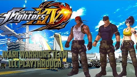 The King of Fighters XIV (PS4 / 2016) - Ikari Warriors [1cc Playthrough/Longplay]