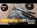 Changing disc . How to change replace disc blade in makita angle grinder