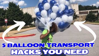 How to Transport Balloon Garlands Without Ruining Them (5 Hacks)
