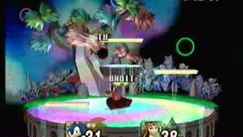 *OUTDATED PRE-DEMO 2* Project M - Thunderhorse (Sonic) vs Bandit (Zelda) w/ commentary