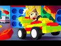 Super Fast Car &amp; Racing Cars Speed | Cartoon for Kids + Short Stories | Dolly and Friends 3D