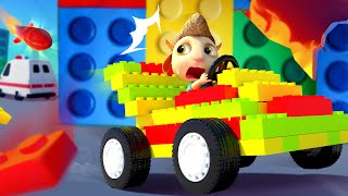 Super Fast Car & Racing Cars Speed | Cartoon For Kids + Short Stories | Dolly And Friends 3D