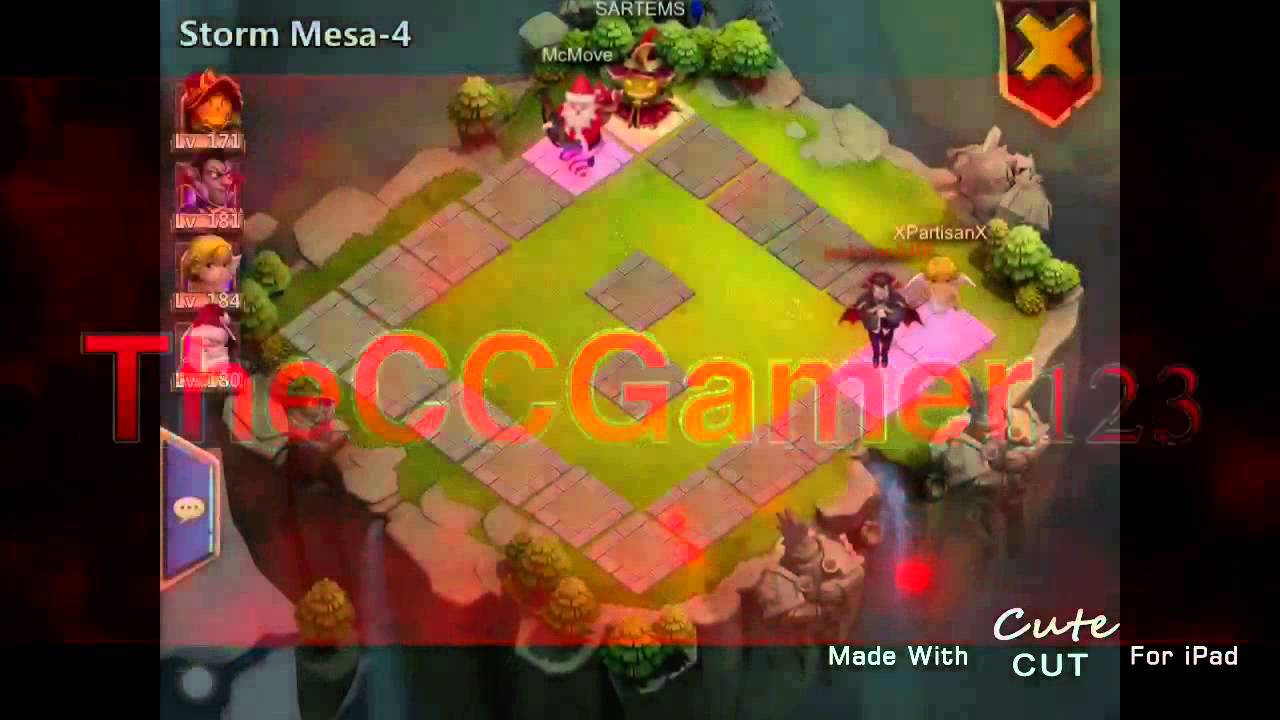 Castle Clash: Storm mesa 4 - YouTube.